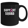 Family Breast Cancer Awareness Pink Ribbon Support Squad Mug Coffee Mug | Teecentury.com