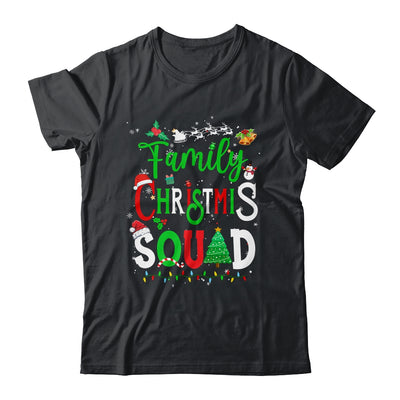 Family Christmas Matching Outfits Team Santa Elf Squad Shirt & Sweatshirt | teecentury