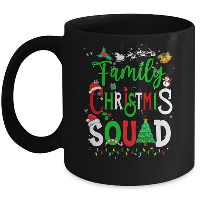 Family Christmas Matching Outfits Team Santa Elf Squad Mug | teecentury