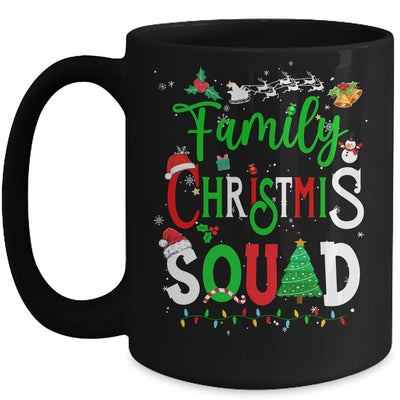 Family Christmas Matching Outfits Team Santa Elf Squad Mug | teecentury