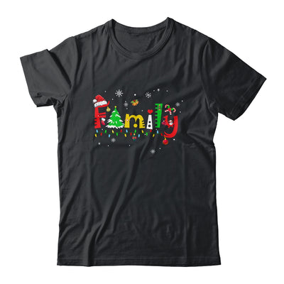 Family Letters Christmas Style Love My Family Christmas T-Shirt & Sweatshirt | Teecentury.com