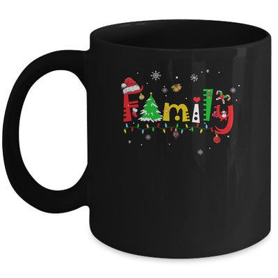 Family Letters Christmas Style Love My Family Christmas Mug Coffee Mug | Teecentury.com