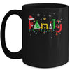 Family Letters Christmas Style Love My Family Christmas Mug Coffee Mug | Teecentury.com