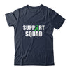 Family Lymphoma Liver Awareness Green Ribbon Support Squad T-Shirt & Hoodie | Teecentury.com