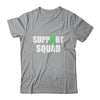 Family Lymphoma Liver Awareness Green Ribbon Support Squad T-Shirt & Hoodie | Teecentury.com