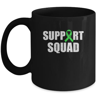 Family Lymphoma Liver Awareness Green Ribbon Support Squad Mug Coffee Mug | Teecentury.com