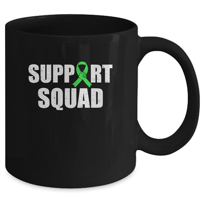 Family Lymphoma Liver Awareness Green Ribbon Support Squad Mug Coffee Mug | Teecentury.com