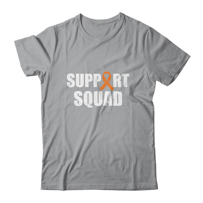 Family MS Leukemia Awareness Orange Ribbon Support Squad T-Shirt & Hoodie | Teecentury.com