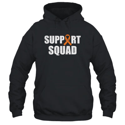 Family MS Leukemia Awareness Orange Ribbon Support Squad T-Shirt & Hoodie | Teecentury.com