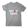 Family Multiple Myeloma Awareness Burgundy Ribbon Support Squad T-Shirt & Hoodie | Teecentury.com