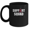 Family Multiple Myeloma Awareness Burgundy Ribbon Support Squad Mug Coffee Mug | Teecentury.com