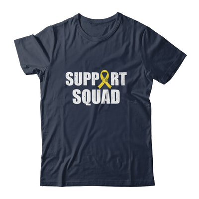 Family Sarcoma Awareness Yellow Ribbon Support Squad T-Shirt & Hoodie | Teecentury.com