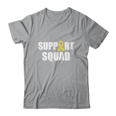 Family Sarcoma Awareness Yellow Ribbon Support Squad T-Shirt & Hoodie | Teecentury.com