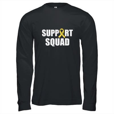 Family Sarcoma Awareness Yellow Ribbon Support Squad T-Shirt & Hoodie | Teecentury.com