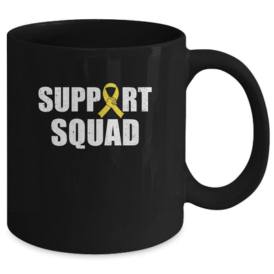 Family Sarcoma Awareness Yellow Ribbon Support Squad Mug Coffee Mug | Teecentury.com