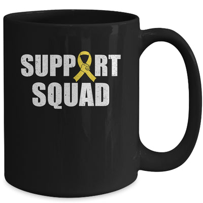 Family Sarcoma Awareness Yellow Ribbon Support Squad Mug Coffee Mug | Teecentury.com
