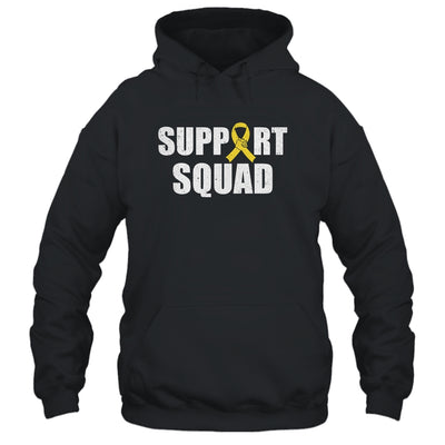 Family Sarcoma Awareness Yellow Ribbon Support Squad T-Shirt & Hoodie | Teecentury.com