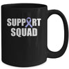 Family Stomach Cancer Awareness Periwinkle Ribbon Support Squad Mug Coffee Mug | Teecentury.com