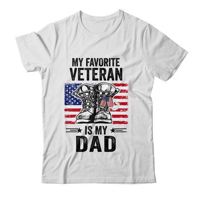 Father Veterans Day My Favorite Veteran Is My Dad T-Shirt & Hoodie | Teecentury.com