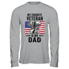 Father Veterans Day My Favorite Veteran Is My Dad T-Shirt & Hoodie | Teecentury.com