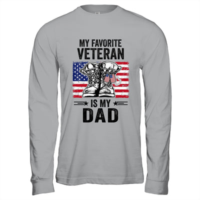 Father Veterans Day My Favorite Veteran Is My Dad T-Shirt & Hoodie | Teecentury.com