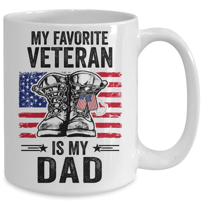 Father Veterans Day My Favorite Veteran Is My Dad Mug Coffee Mug | Teecentury.com