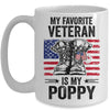 Father Veterans Day My Favorite Veteran Is My Poppy Mug Coffee Mug | Teecentury.com