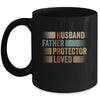 Father's Day Husband Father Protector Loved Hero Dad Mug Coffee Mug | Teecentury.com