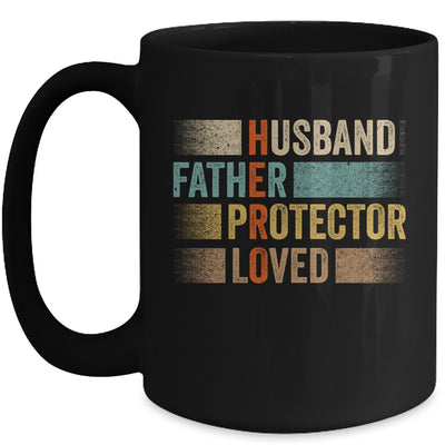 Father's Day Husband Father Protector Loved Hero Dad Mug Coffee Mug | Teecentury.com