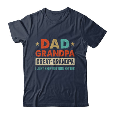 Fathers Day From Grandkids Dad Grandpa Great Grandpa Shirt & Hoodie | teecentury