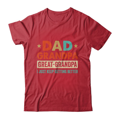 Fathers Day From Grandkids Dad Grandpa Great Grandpa Shirt & Hoodie | teecentury