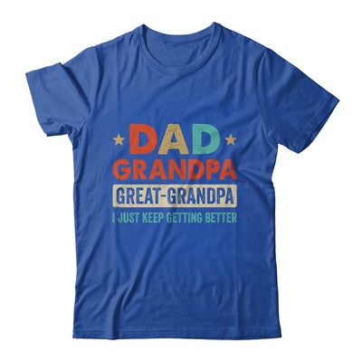 Fathers Day From Grandkids Dad Grandpa Great Grandpa Shirt & Hoodie | teecentury