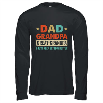 Fathers Day From Grandkids Dad Grandpa Great Grandpa Shirt & Hoodie | teecentury