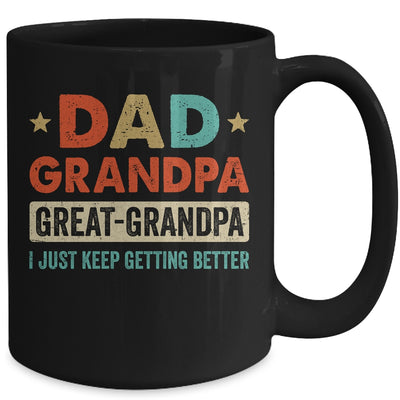 Fathers Day From Grandkids Dad Grandpa Great Grandpa Mug | teecentury