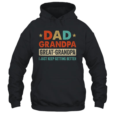Fathers Day From Grandkids Dad Grandpa Great Grandpa Shirt & Hoodie | teecentury