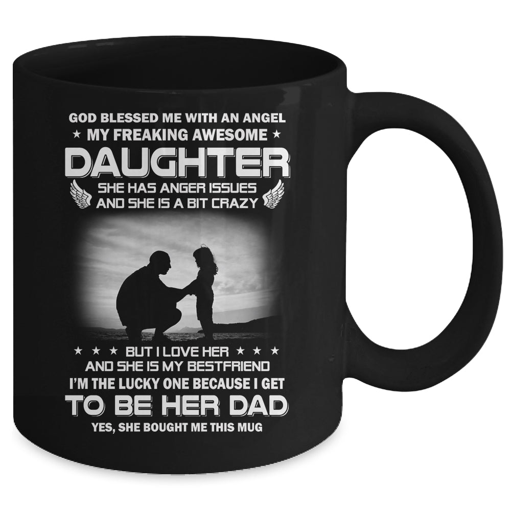 Fathers Day My Freaking Awesome Daughter Bought Me This Mug Coffee Mug | Teecentury.com