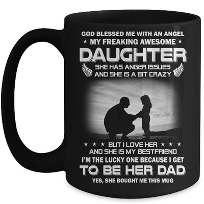 Fathers Day My Freaking Awesome Daughter Bought Me This Mug Coffee Mug | Teecentury.com
