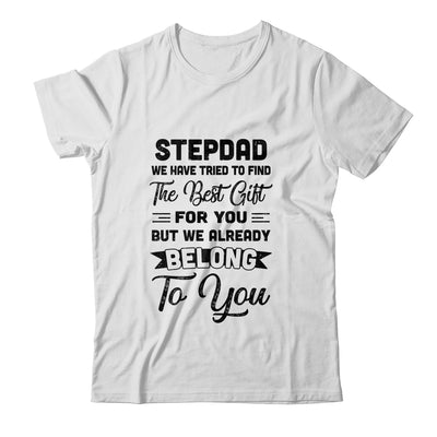 Fathers Day Stepdad From Daughter Son Wife For Bonus Dad T-Shirt & Hoodie | Teecentury.com