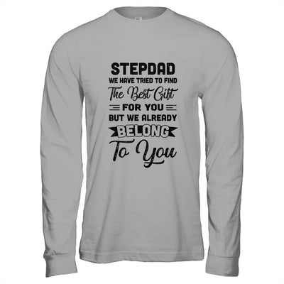 Fathers Day Stepdad From Daughter Son Wife For Bonus Dad T-Shirt & Hoodie | Teecentury.com