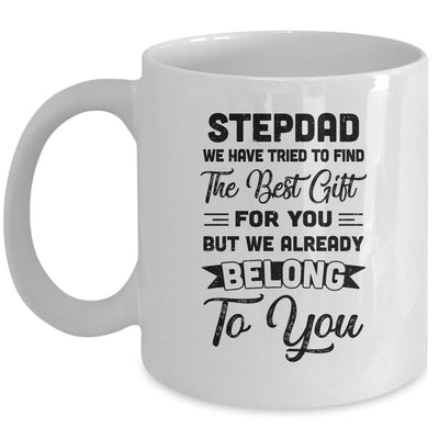 Fathers Day Stepdad From Daughter Son Wife For Bonus Dad Mug Coffee Mug | Teecentury.com