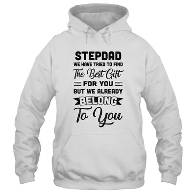 Fathers Day Stepdad From Daughter Son Wife For Bonus Dad T-Shirt & Hoodie | Teecentury.com