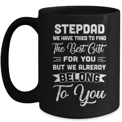 Fathers Day Stepdad From Daughter Son Wife Mug Coffee Mug | Teecentury.com
