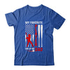 Favorite Tee Ball Player Calls Me Dad USA Flag Father's Day T-Shirt & Hoodie | Teecentury.com