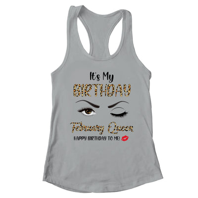 February Birthday Leopard It's My Birthday February Queen T-Shirt & Tank Top | Teecentury.com