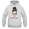 February Girl Woman Lips Eyes Lady Leopard Birthday Gift T-Shirt & Tank Top | Teecentury.com