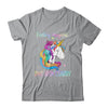 Feeling Magical But Also Stabby Funny Unicorn Rainbow Girls T-Shirt & Tank Top | Teecentury.com