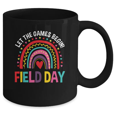 Field Day Let The Games Begin Colors Rainbow Girls Teachers Mug | teecentury