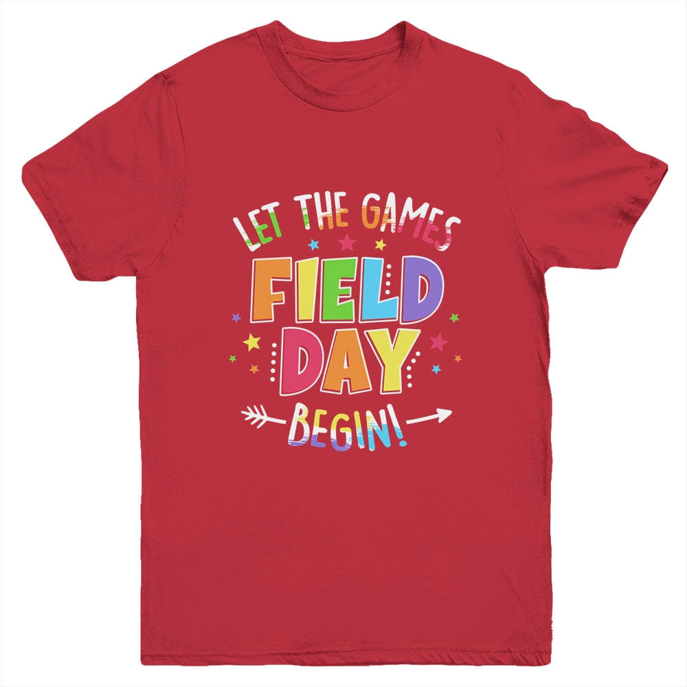 Field Day Let The Games Begin Kids Boys Girls Youth Shirt | teecentury