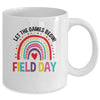 Field Day Let The Games Begin Rainbow Colors Teachers Girls Mug | teecentury