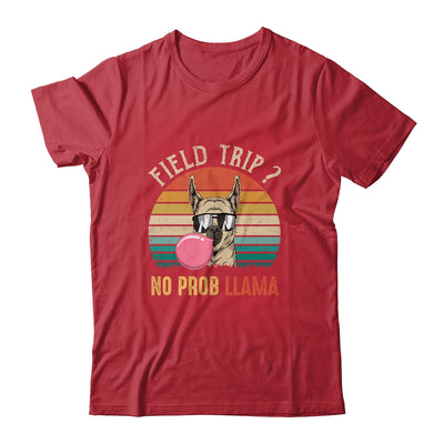 Field Trip No Prob Llama Fun Field Day Teachers And Students Shirt & Tank Top | teecentury